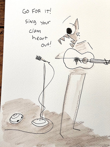 Sing your Clam heart out (Clam 008)