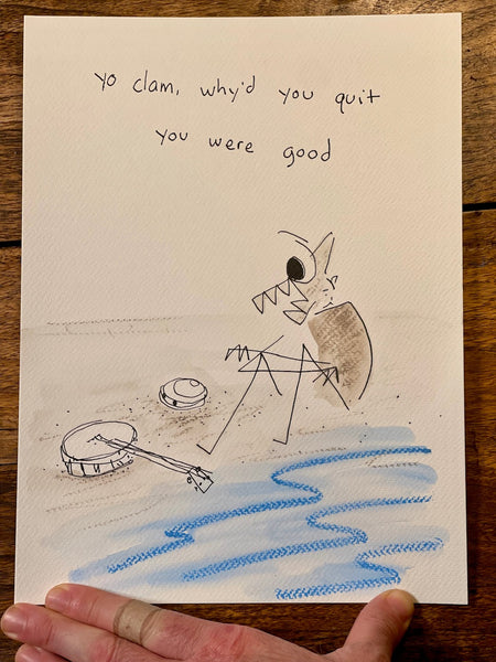 Clam, why’d you quit (Clam 005)