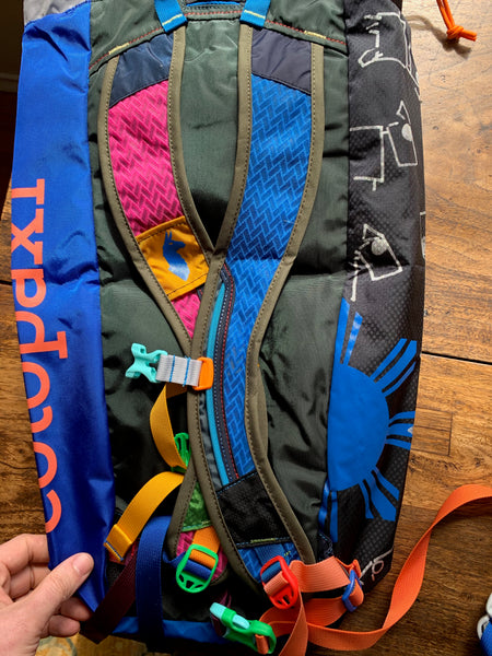 Dogs on a blue Cotopaxi Luzon eighteen