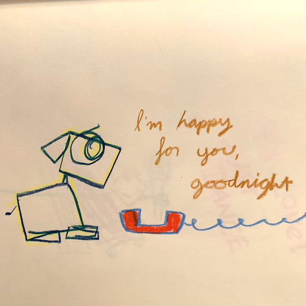 I'm happy for you