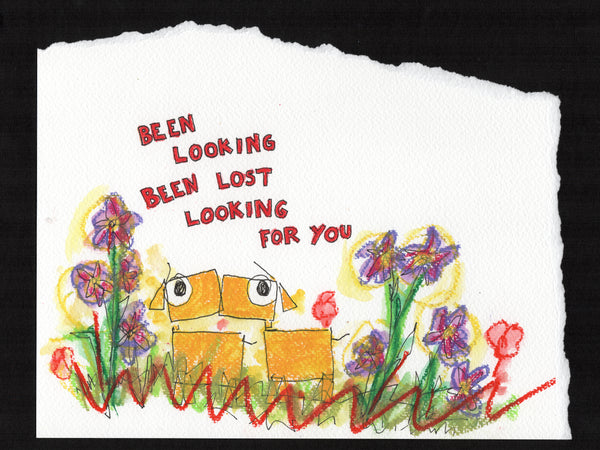 Been looking, been lost