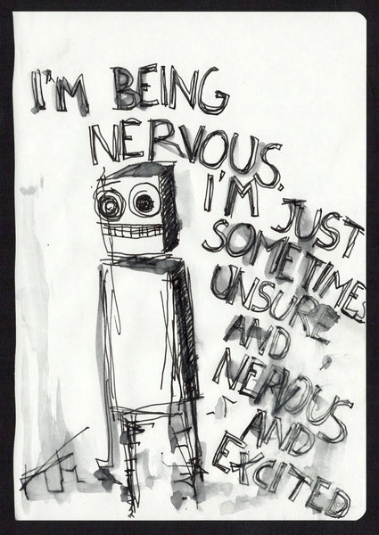 Being nervous