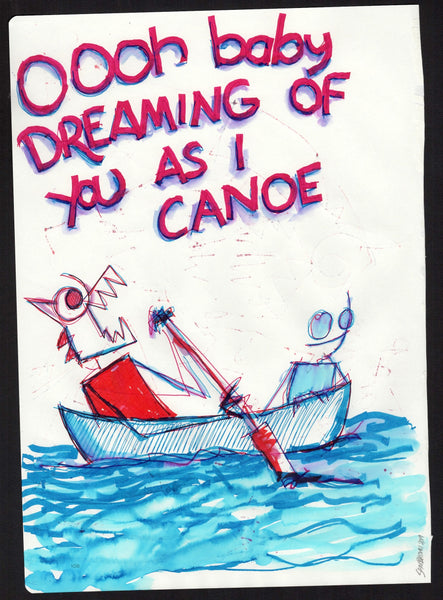 Dreaming of you as I canoe