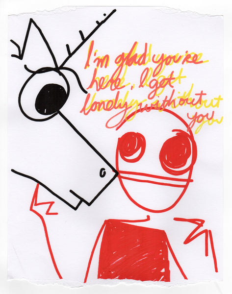 I'm glad you're here
