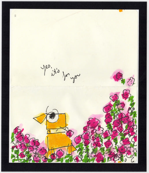 yes, it's for you